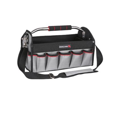 China Stainless Steel OEM Heavy Duty Foldable Portable Tool Bags With Tubular Steel Handle for sale