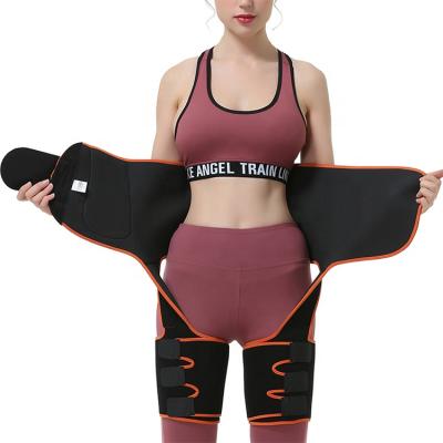 China 80% Neoprene + 20% Lumbar Support Sweat Thickness Nylon High Quality Women Thigh Trimmer for sale