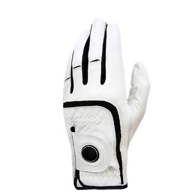 China Custom Mens Womens Stable Grip White Durable Mens Golf Gloves for sale