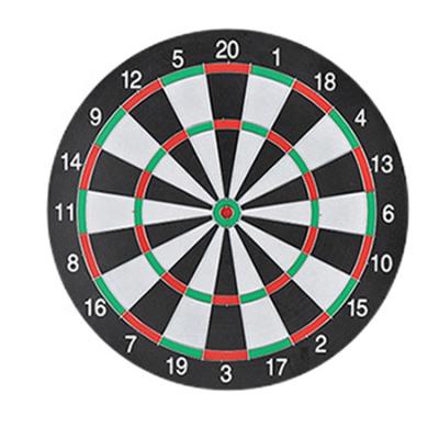 China Hot Selling Corrugated Paper Double Flocking Dart Board Indoor Entertainment Toy Competition Level Forming Professional Dart Set for sale