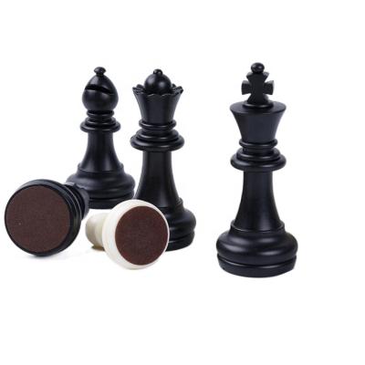 China Decorative Chess Set Wooden Wooden Luxury Gold With Folding Board Chess Set International Games With Figures for sale