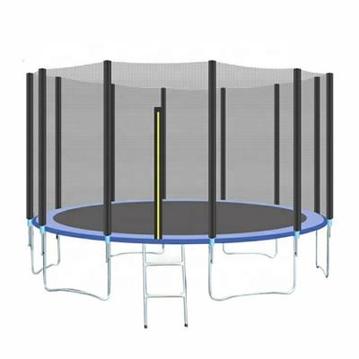 China PP Manufacturer Kid Trampolines For Adults With Enclosures Round 10ft Outdoor Large Trampoline Spring Trampoline With Safety Net for sale