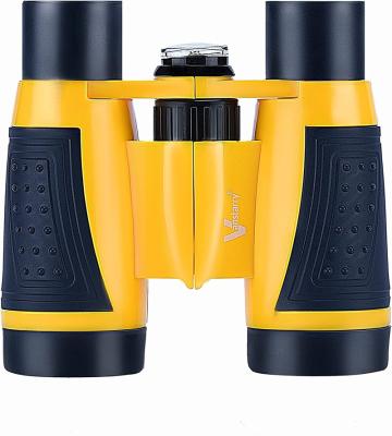 China RUBBER+GLASSES 5X30 Compact Binoculars With Compass For Kids Bird Watching Hiking Camping for sale