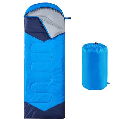 China Envelope Type Camping Sleeping Bag - 3 Season Hot Cool Weather - Summer Spring Autumn Lightweight Waterproof For Adults Kids for sale