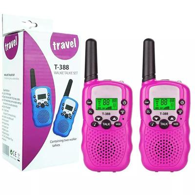 China Plastic Outdoor Adventures Two Ways Radio Toy Kids Walkie Talkie Long Range For Boys And Girls for sale