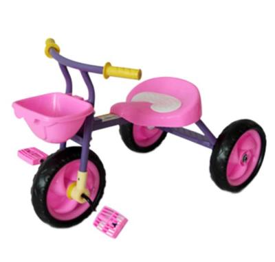 China Ride on Toy Cheap Price China Factory Wholesale Simple Tricycle For Kids 3 Wheels Baby Tricycle for sale