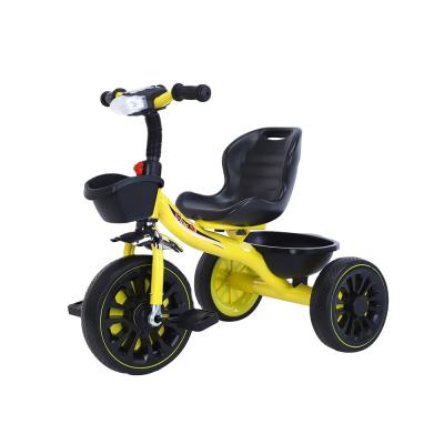 China Ride On Older Toy High Quality Plastic Cute Safety Baby Tricycle Stroller Kids Child Tricycle for sale