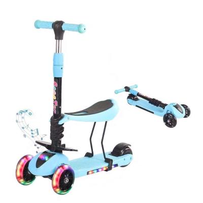 China Pro Direct Selling 3 Years Adjustable Silent Snap Wheel Factory Height Handlebar And Up Kids Scooter for sale