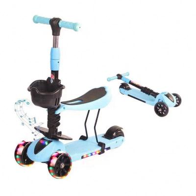 China Kids Scooter Adjustable Scooty Kick Kick Girls Waist Handlebar Instant Hummer Hummer Wheel for sale