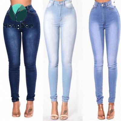 China Hot Selling High Waist Breathable Elastic Slim Pencil Pants for sale