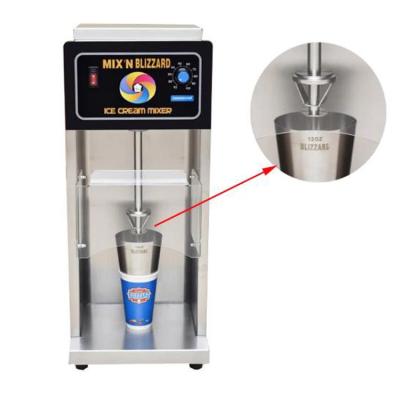 China Commercial Snack Factory Mcflurry Machine Snowstorm Making Machine Fruit Yogurt Milk Ice Cream Mixer for sale