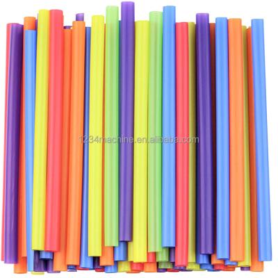 China Plastic 100 Pcs Multi Colors Jumbo Smoothie Straws Boba Straws , Disposable Plastic Milkshake Straws for sale