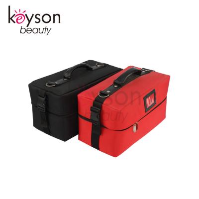 China For Nylon Lady Cosmetics Keyson China Fashion Makeup Bag Fabric Make Up Bag Travel Storage Bag for sale