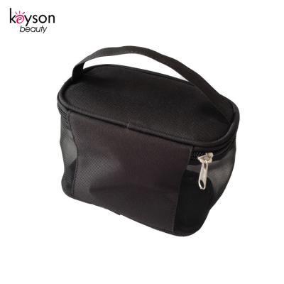 China Keyson Trendy Fashionable Cubic Nylon Makeup Bag With Handle for sale