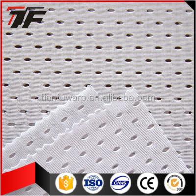 China White 120gsm Double Side Flame Retardant Mesh Screen Printing Fabric for sale