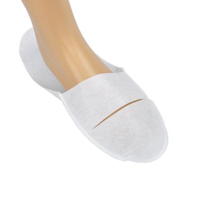 China Disposable Disposable Slippers Folding Portable Slippers Travel Slippers Large For Hotel Spa Guest Nail Salon Use for sale