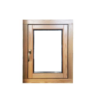 China Durable Double Glazed Screen Udine Series Timber Oak Tempered Glass Folding Solid Wood Windows Porcelain Produced Windows Oak Wood Windows for sale