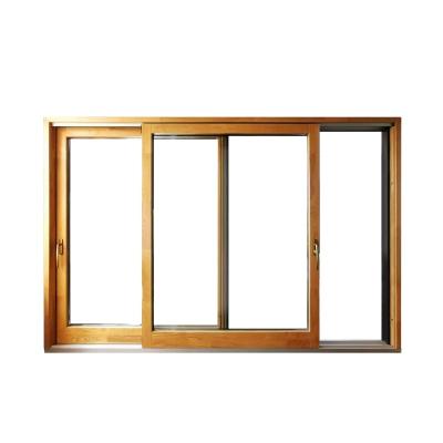 China Heat Insulation WIND Aluminum Wood Lift and Sliding Patio Door Balcony Sliding Door Manufacturer in China for sale