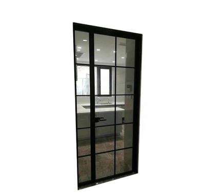 China Magnetic Screen Customer Advertised Best Selling High Quality Single And Double Glazed Aluminum Sash Design Casement Swing Doors for sale