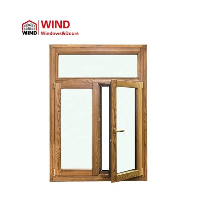 China WINDOWS Window Grill Design Fancy Window Aluminum Clad Wooden Passive Blind Last Window for sale