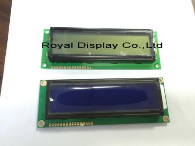 China Het Karakterlcd van STN 16x2 Witte LEIDENE van de Vertoningsmodule Backlight RYB1602B Te koop