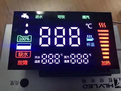 China Exhibición común modificada para requisitos particulares de la pantalla LED de segmento del ánodo 7 FND con el conductor IC en venta