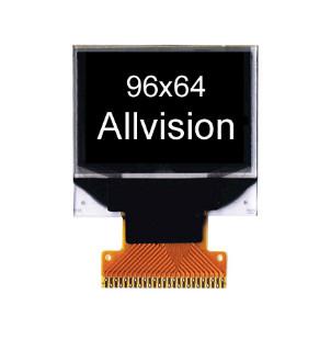 China High Contrast 96x64 Oled Display , Monochrome Oled Display QG-9664K for sale