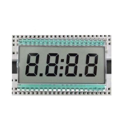 China Douane 7 Segmentva TN STN LCD Zwart-wit Weerspiegelende LCD Vertoning met LCD Backlight Te koop