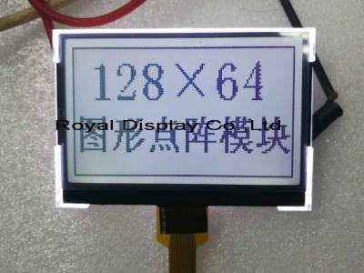 Cina Il nero positivo di Dot Matrix Lcd Display With ST7567A RYG12864E-GFTWWN FSTN su bianco in vendita