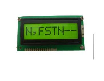 China Lcd-Modul Charakter STN 8x1 mit SGS-/ROHS-Zertifikat RYB0801A zu verkaufen