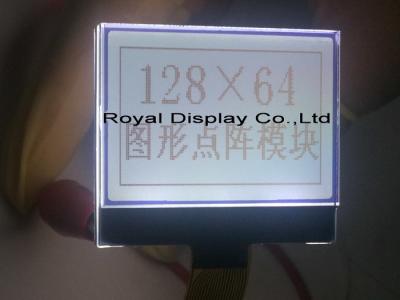 China 12864 Stn ZAHN Lcd-Modul-blauer negativer industrieller LCD-Bildschirm Transmissive zu verkaufen