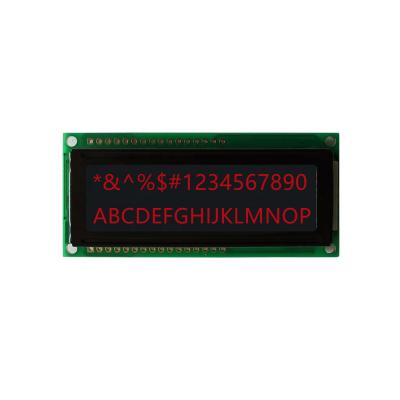 Κίνα Μαύρη επίδειξη χαρακτήρα LCD Fstn 16x2 ενότητας χαρακτήρα LCD με το LCD Backlight προς πώληση