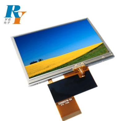 China Rgb-Streifen LCD-Fingerspitzentablett 4,3 ′ ′ 480X272 At043tn24V. 7 0.226W zu verkaufen