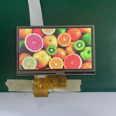 Китай 480×272 ставит точки биты Pin 6 дисплея 5.0V RGB 40 TFT LCD сенсорная панель 5,0 дюймов продается