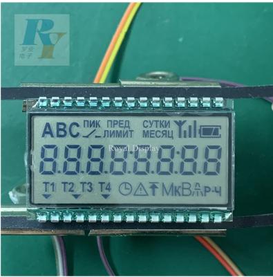 China De aangepaste Tn Digitale Meter van het de Batterijwater van Pin Display Lcd For Electronic van het 7 Segmentmetaal Te koop