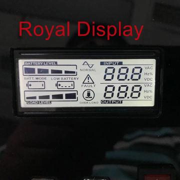 China Exhibición de encargo del LCD del dispensador del combustible de los dígitos monocromáticos del segmento 6 en venta