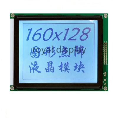 China 160x128 pontos STN FSTN gráfico COB T6963C driver IC módulo de exibição LCD à venda