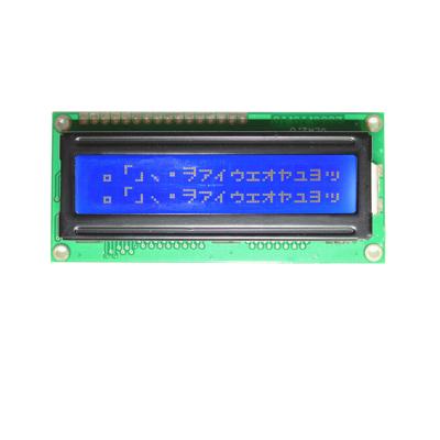 Китай Японское модуля дисплея характера 16X2 LCD УДАРА STN английское продается