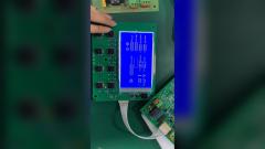 Custom STN Blue Negative Transmissive LCD Module for Air Purification Systems