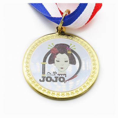 China Wholesale Cheap Europe Metal Medal Design Your Own 3D Gold Award Empty Zinc Alloy Marathon Running Custom Metal Sport Medal for sale