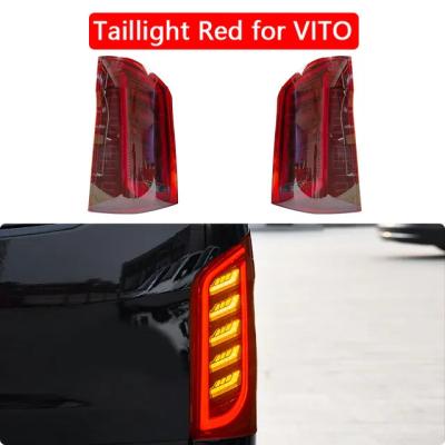 China 16-21 Montar luz traseira Para Mercedes Benz VITO Classe V Retrofit Direção de fluxo LED luzes de circulação V260 W447 à venda