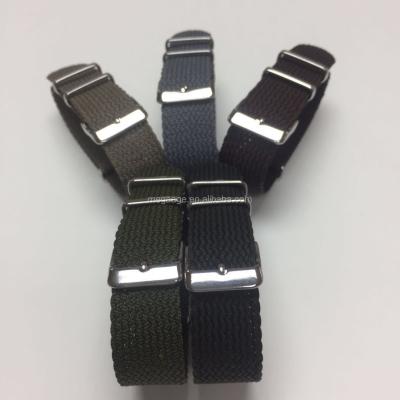 China 2021 22-24mm Fabric Custom Wholesale Customize Classic Logo Perlon Nato Strap Watch for sale