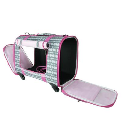 China Viable Reference Price FOB Luxury Pet Carrier For Dog And Cat for sale