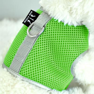 China Brand design xxs mesh breathable padded dog walking harness for sale