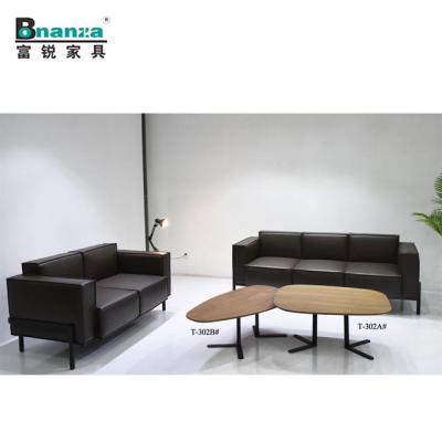 China Sectional sofa 8508#Chinese hot sale leather receotion sofa for loddy and waiting room area for sale