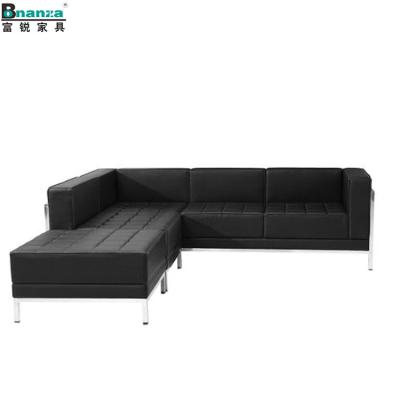 China Customization Modern Lode Made In China Modern Affordable Leather 7 Seater Sofa Set for sale