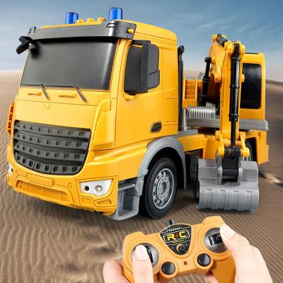 China RC r/c Model Trucks Dump Truck Excavator Vehicle Mixer Crane Construction Engineering Vehicle Cars for All Adults and Kids Toys 2.4Ghz for sale