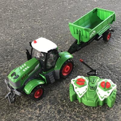 China RC model semi dump truck rc tractors construction car farmer trucks remote control car radio controlled toys cultivating tactor r/c dumper for sale