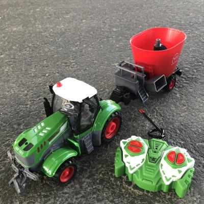 China RC model Shantou china toys factory toy farming car radio control tractor car toy Amazon rc vegetable gardener 1/24 2.4G 6CH for sale