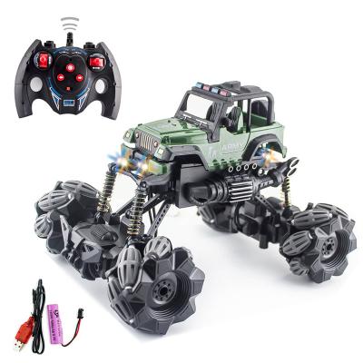 China RC model New Arrival rc toys 4WD dual motors rock crawler high speed remote control car all terrain electric toy off road rc trucks boys for sale